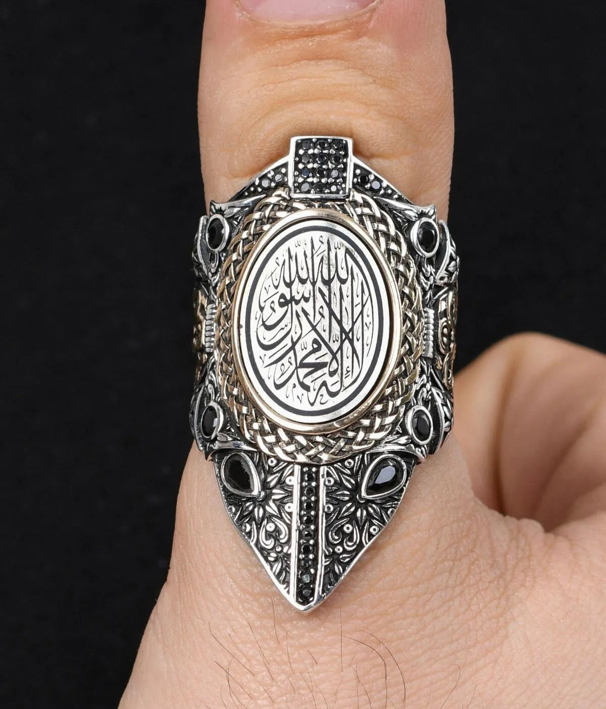 Word of Tawhid 925 Sterling Silver Ring