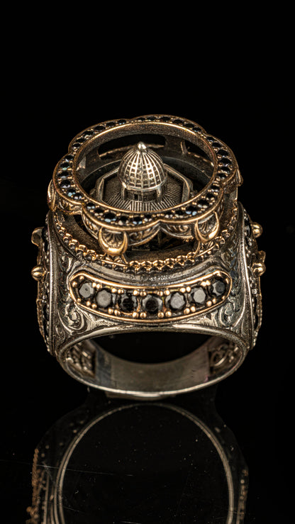 Mosque Design 925 Sterling Silver Ring