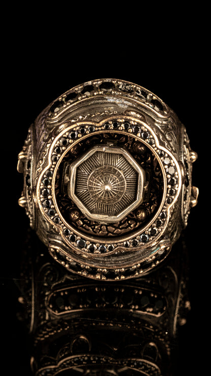 Mosque Design 925 Sterling Silver Ring