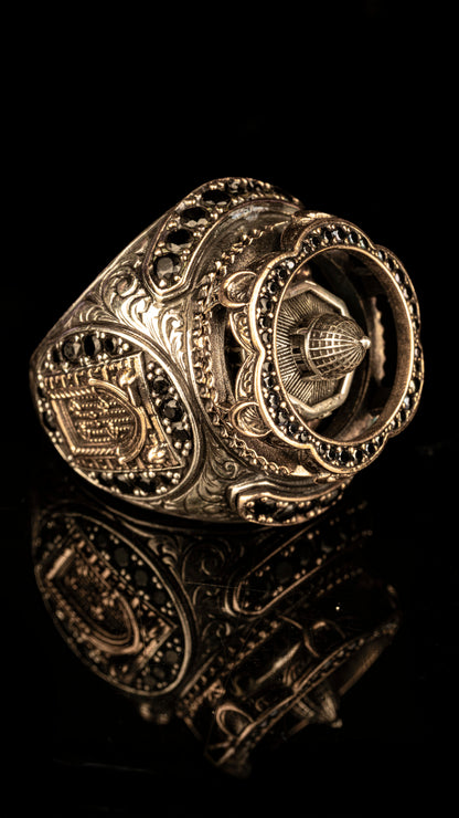 Mosque Design 925 Sterling Silver Ring